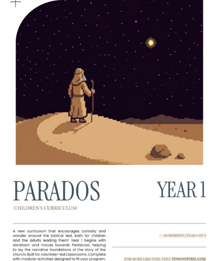 PARADOS Children's Curriculum: Year 1 (Printable PDF)